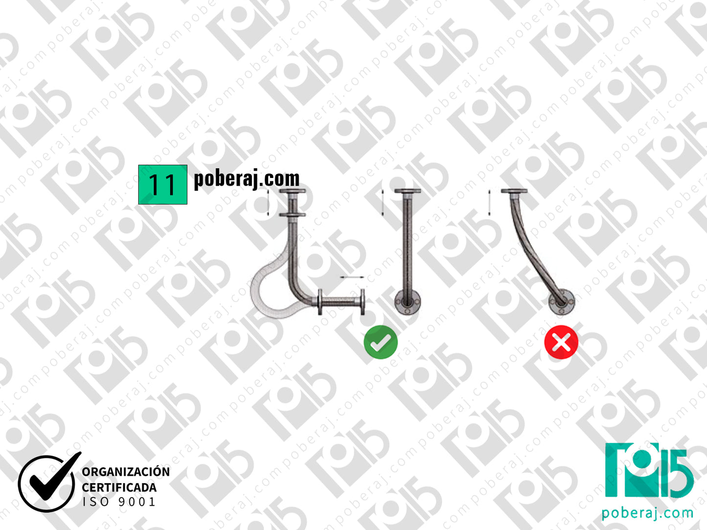 Instalación y Montaje para Mangueras Caños Flexibles de Acero Inoxidable