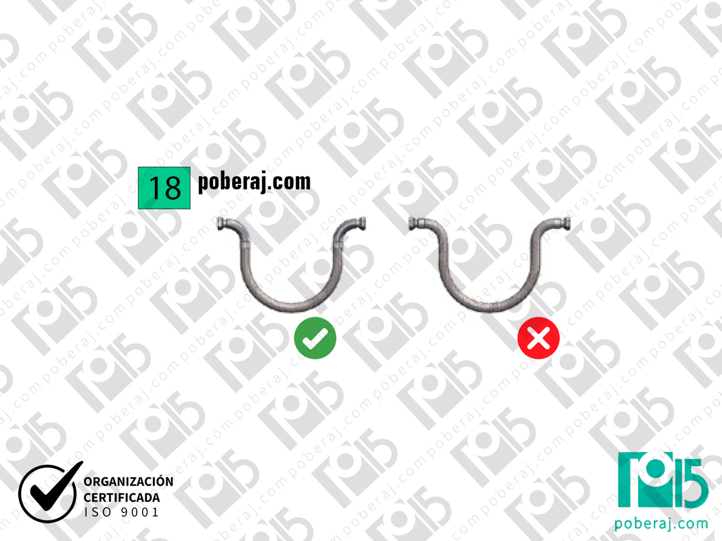 Instalación y Montaje para Mangueras Caños Flexibles de Acero Inoxidable
