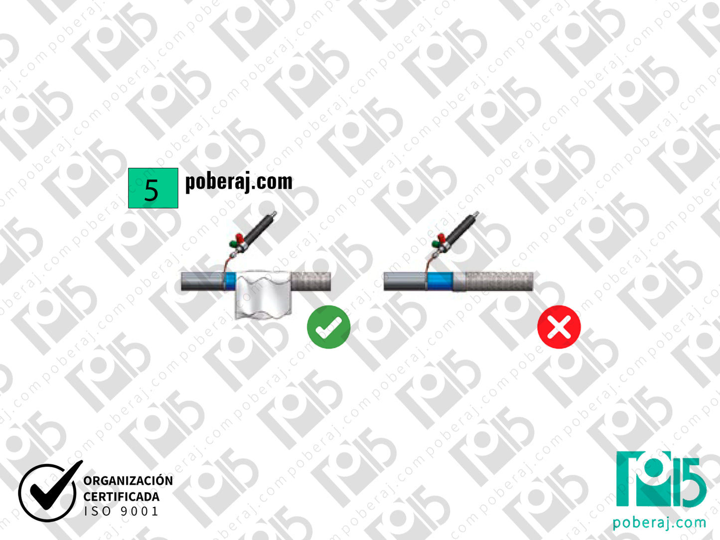 Instalación y Montaje para Mangueras Caños Flexibles de Acero Inoxidable