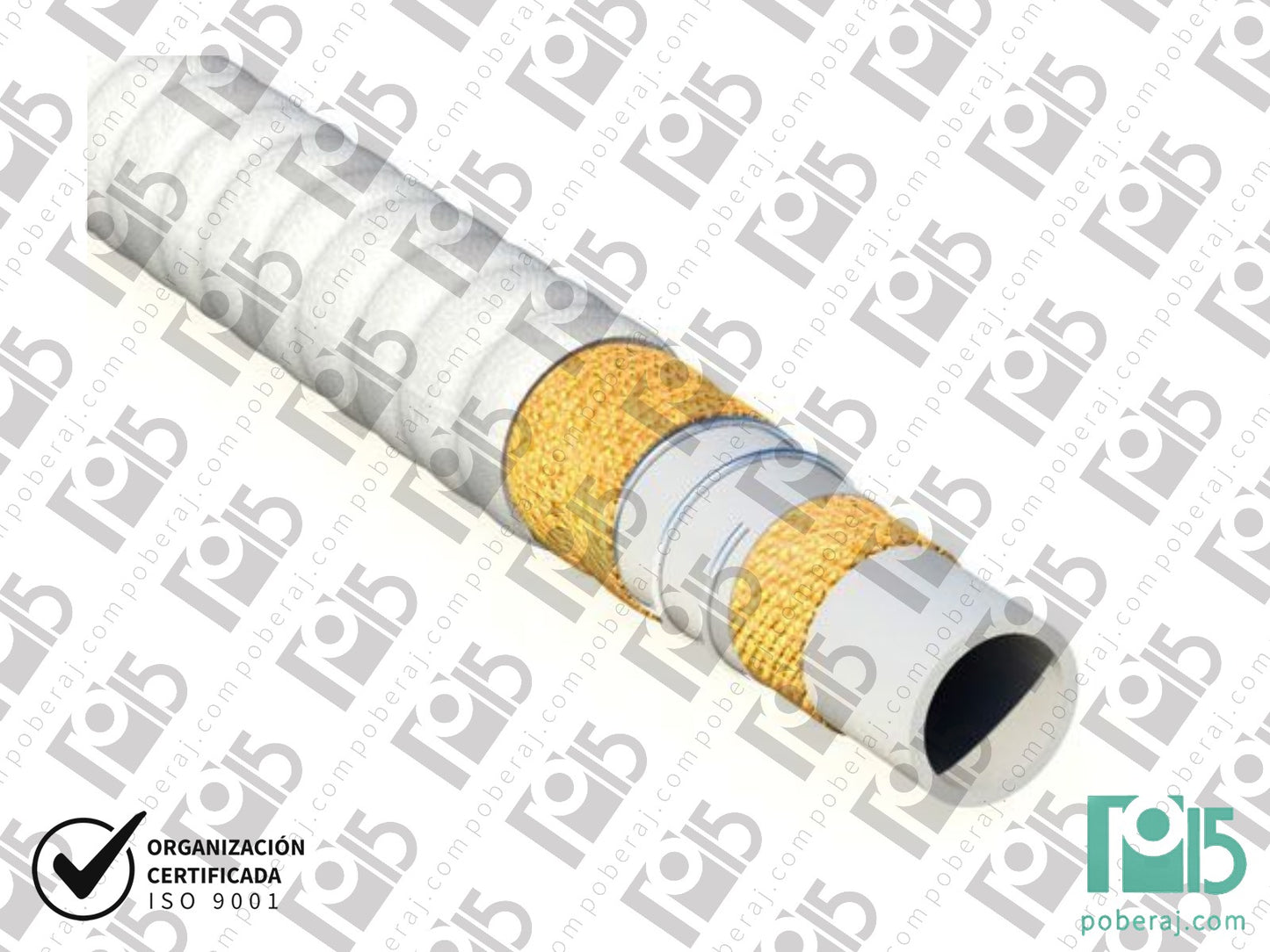Manguera Industrial Mics Aspirante Expelente Atóxico Liviano Bodeguero CODIGO 8506