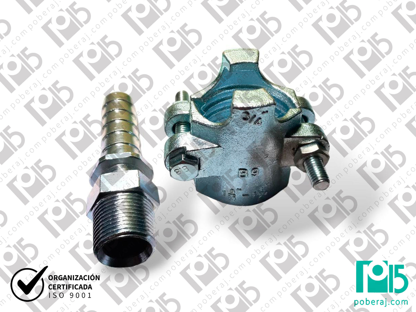 B778 Conjunto de abrazadera y raccord *Tipo Boss*