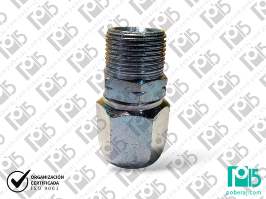 C3101 Macho fijo rosca NPT SAE 100 R3
