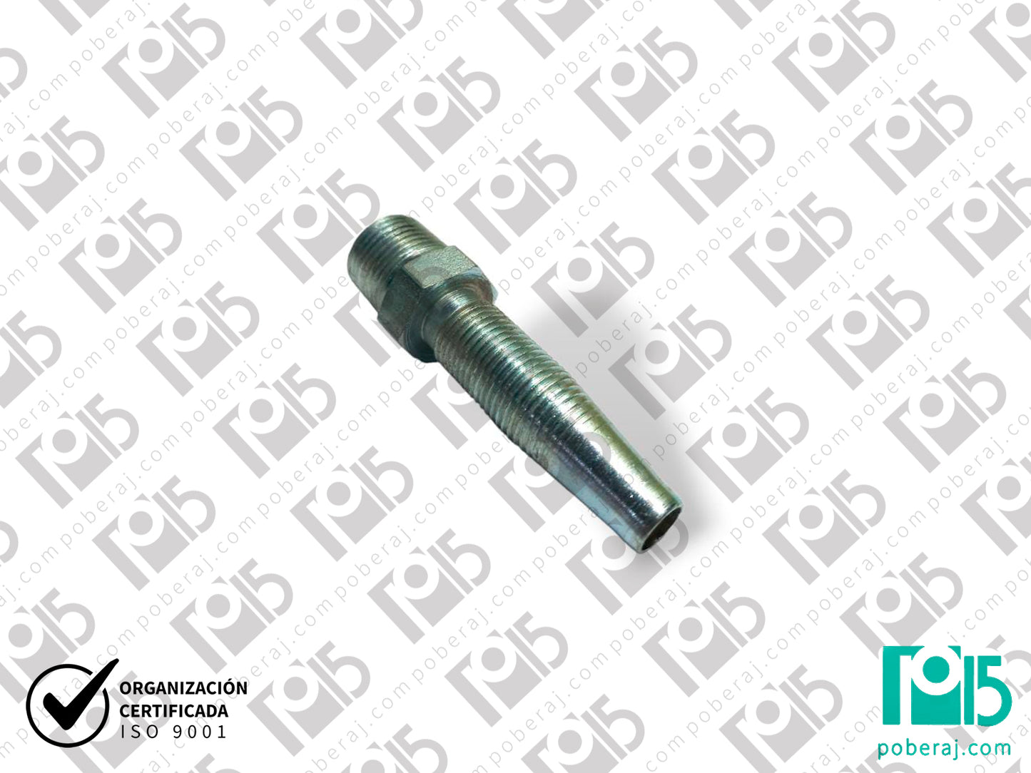 C3199 Espiga Reusable R3 Macho Fijo Rosca BSPT