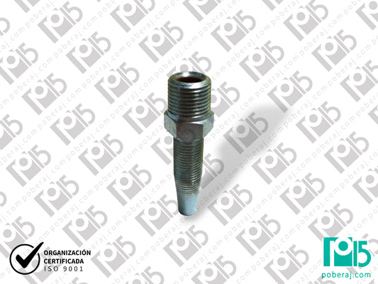 C3199 Espiga Reusable R3 Macho Fijo Rosca BSPT