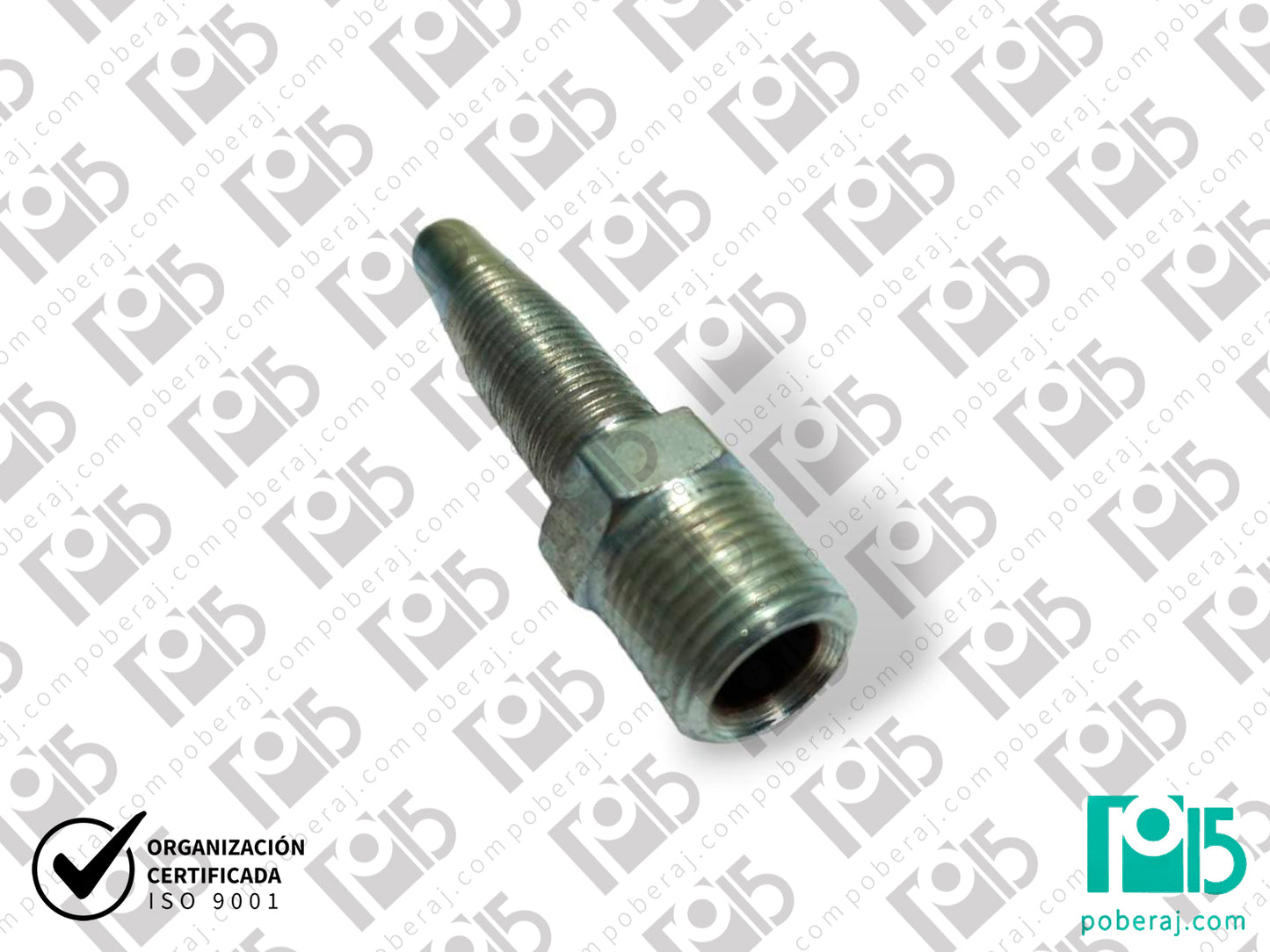 C3199 Espiga Reusable R3 Macho Fijo Rosca BSPT