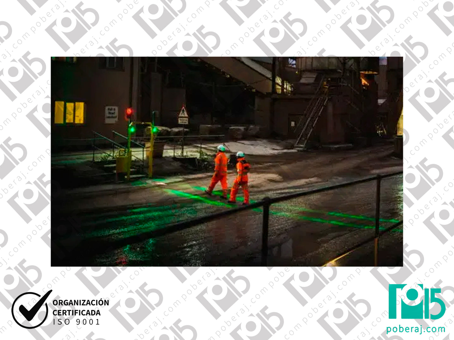 Pasarela Led Luminaria de Seguridad Industrial Sistema ILUMINATED Flexpower