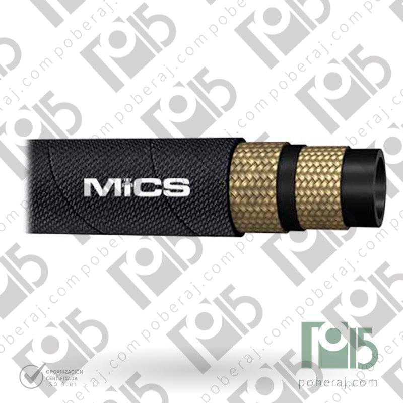 Manguera Hidraulica SAE100 R2 Cubierta MSHA Codigo M002Y
