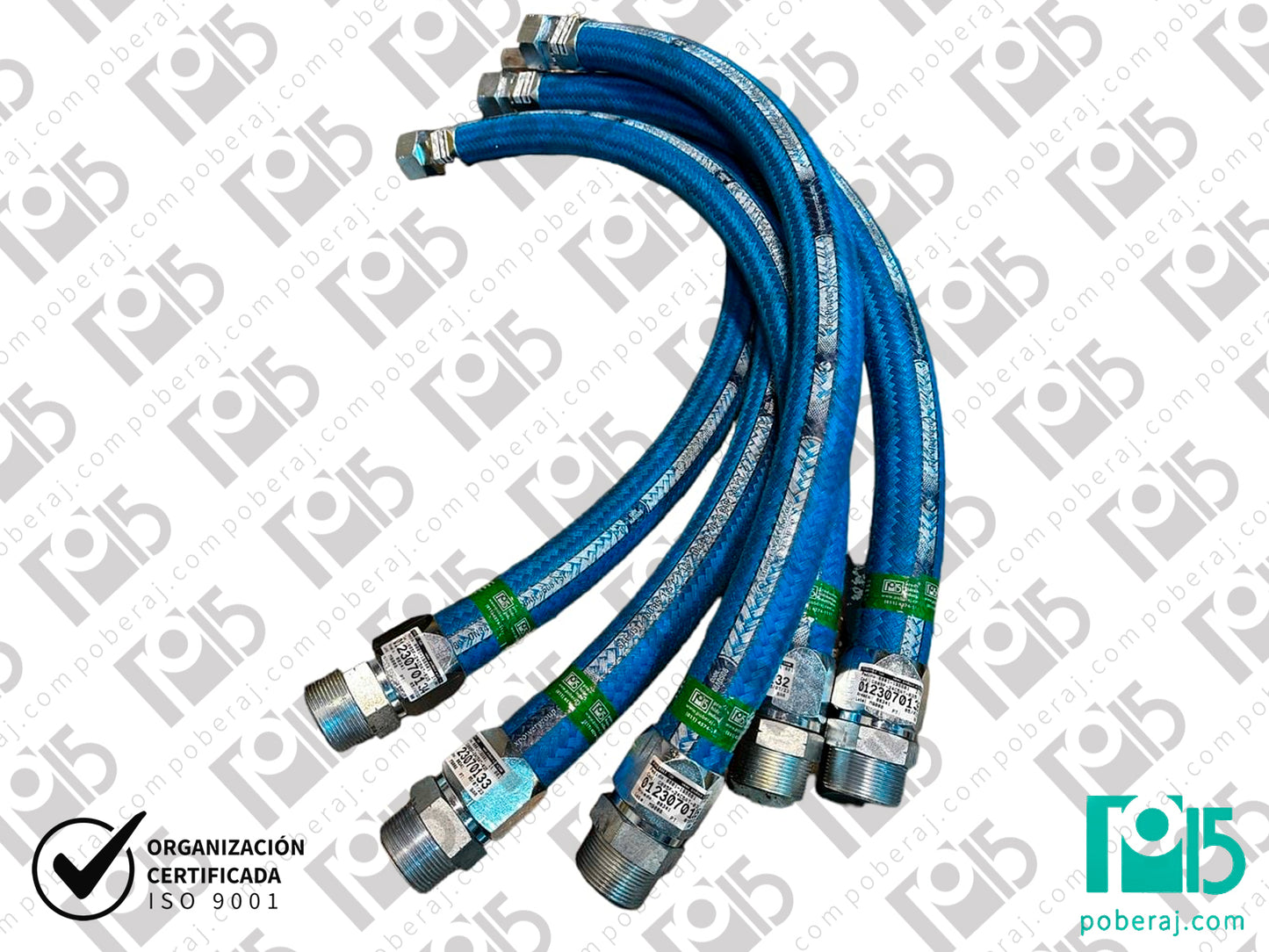 Manguera Hidraulica SAE 100 R5 con un refuerzo de acero Alta Temperatura Codigo M005F