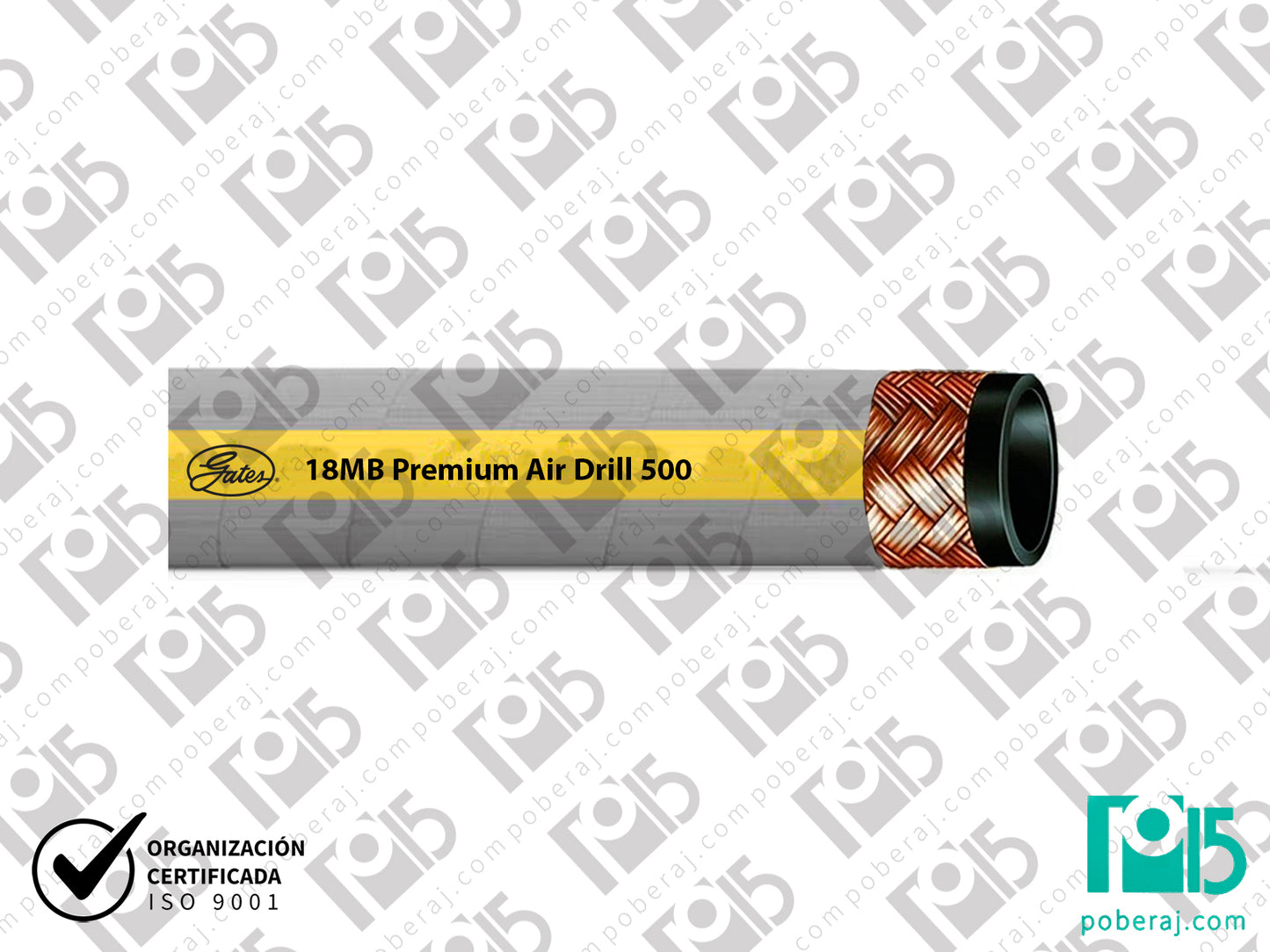 Manguera Industrial para Aire y Servicios Múltiples 18MB Codigo M045