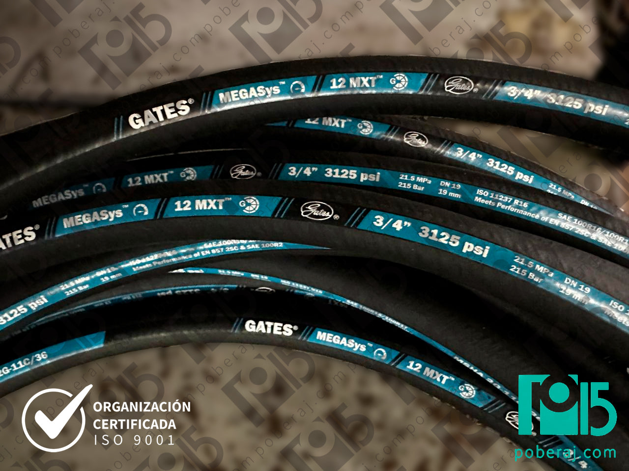 Manguera Hidraulica GATES MXT MEGASYS Codigo M060