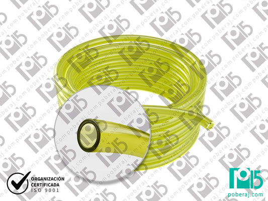 Manguera PVC CRISTAL AMARILLA INDUSTRIAL * HI Codigo M150A