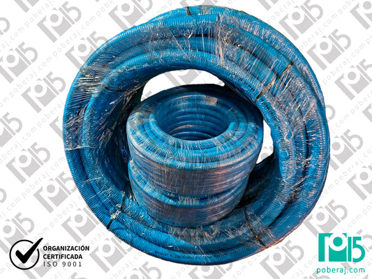 Manguera PVC AZUL ASPIRANTE/EXPELENTE *HIDROCARBUROS* Codigo M155P