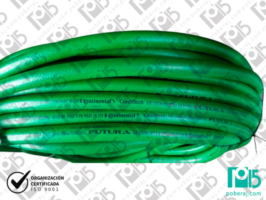 Manguera Continental Futura Surtidor ( Ex Goodyear ) Color Verde Codigo M119