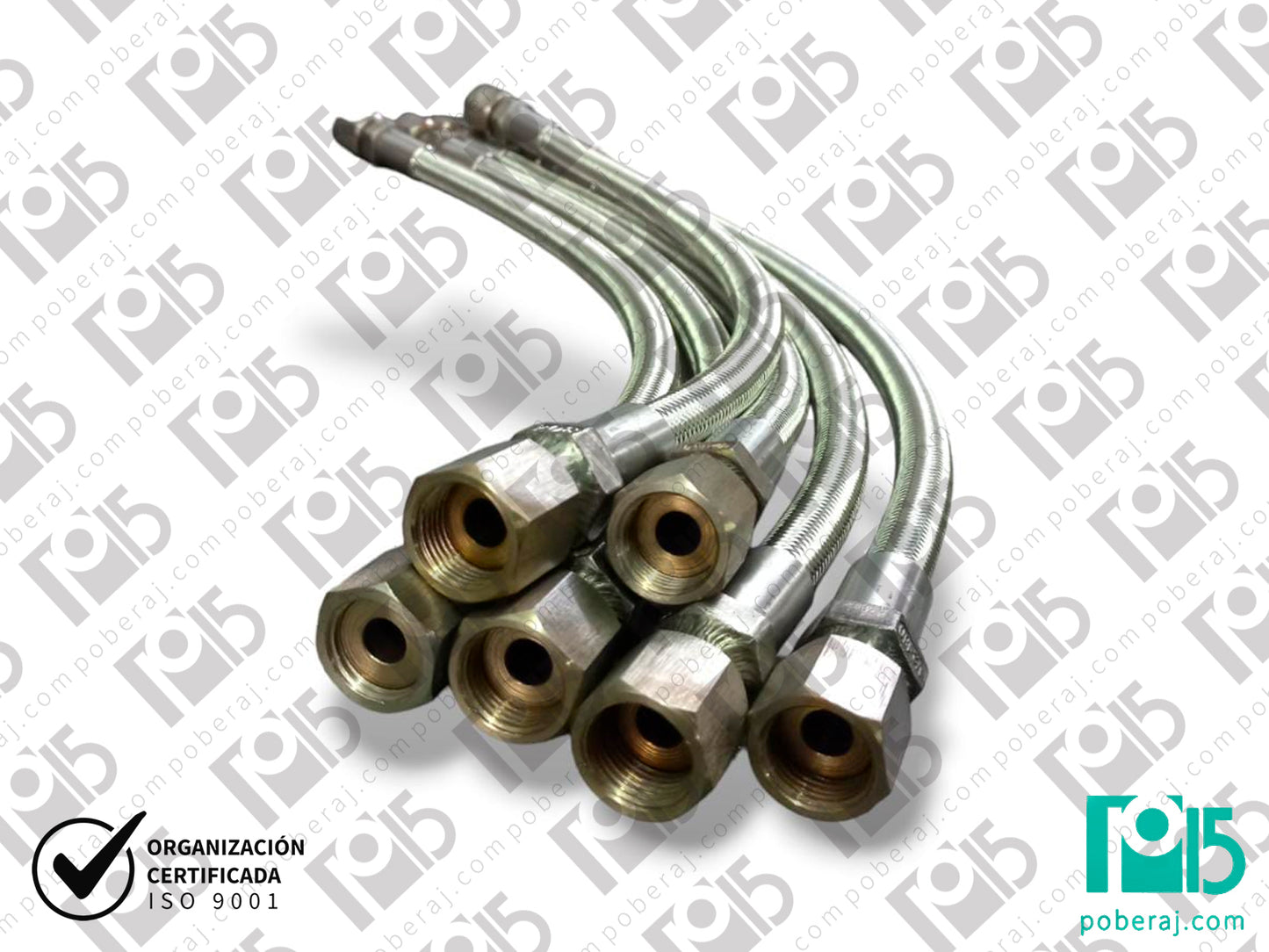 Manguera Hidraulica SAE100 R14 PTFE con Una Malla Codigo M014N
