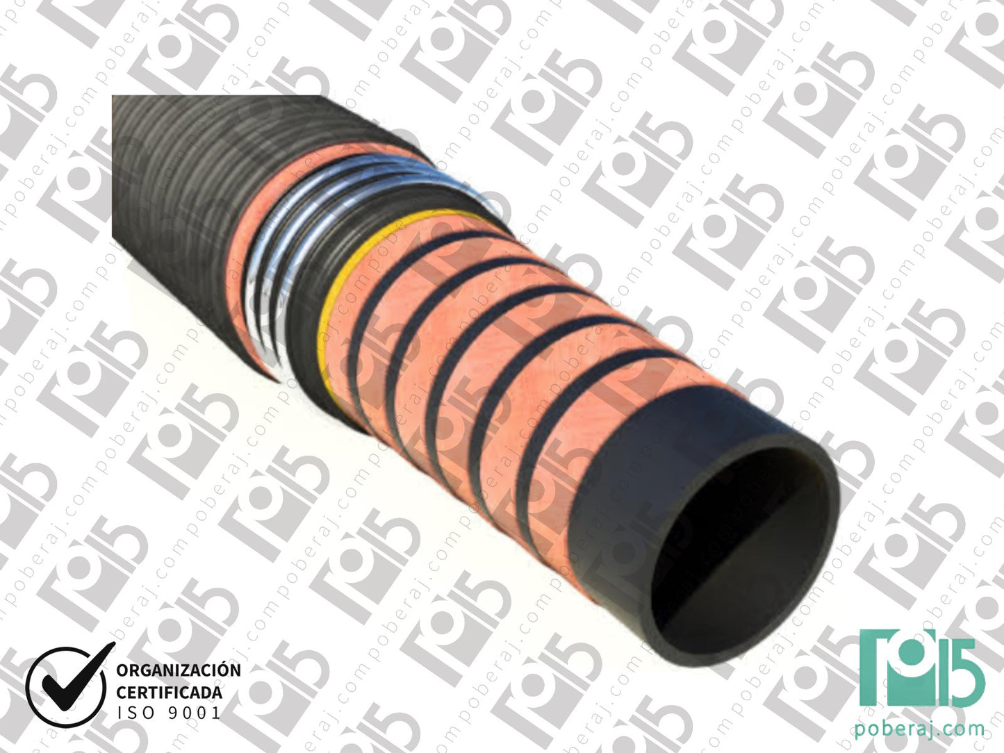 Manguera Industrial Mics Aspirante Draga Sistema de Dragado CODIGO 8618