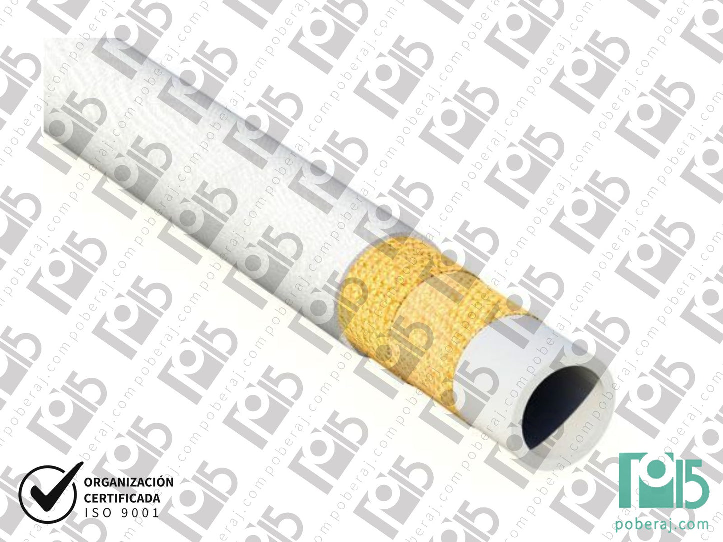 Manguera Industrial Mics Expelente Agua Caliente Sanitario Tipo CENTURIÓN CODIGO 8307