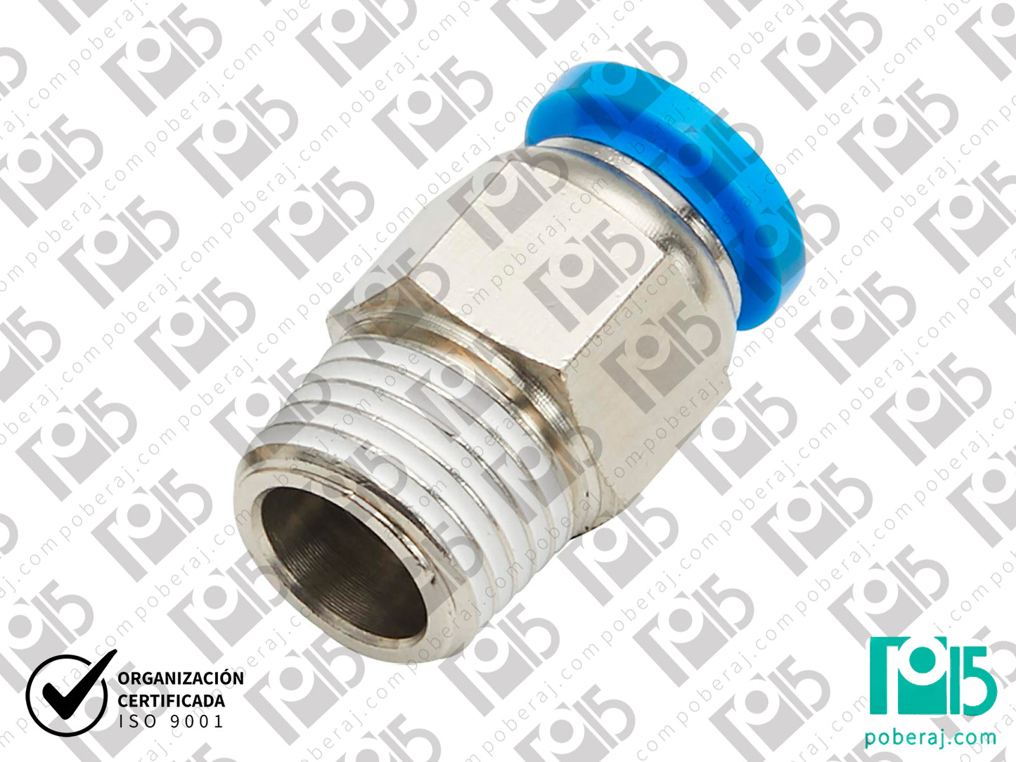 500IMPPCM CONEXIÓN NEUMATICA RECTO TUBO X MACHO