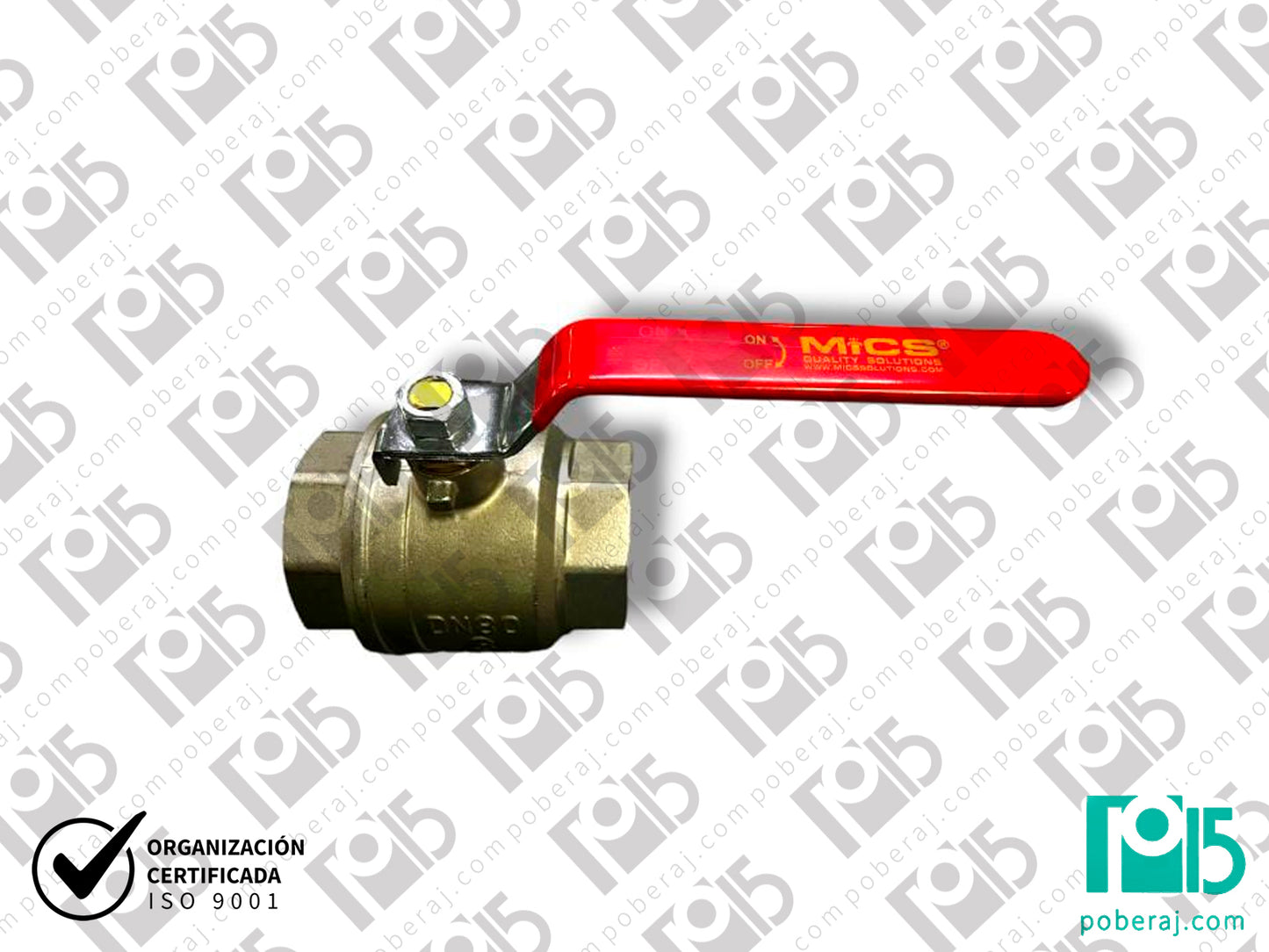 S0783C Válvulas esféricas 1/4 vuelta de bronce con asiento PTFE para 25 BAR
