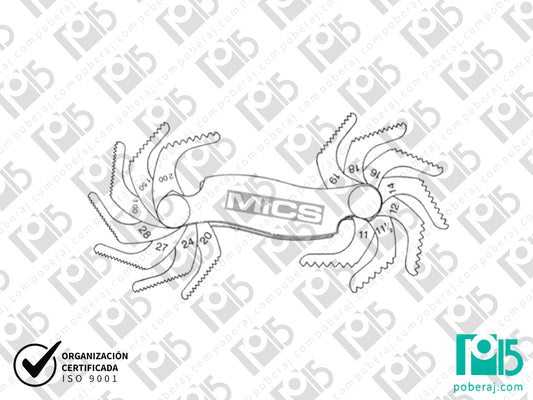 Kit de Bolsillo Herramientas para Medición Control Identificacion de Mangueras y Conexiones Hidráulicas Industriales Neumaticas CODIGO S7485-01
