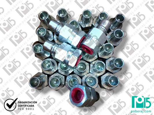 Acople Hidráulico con retención ISO 7241-A (Acero al Carbono) Codigo A073C