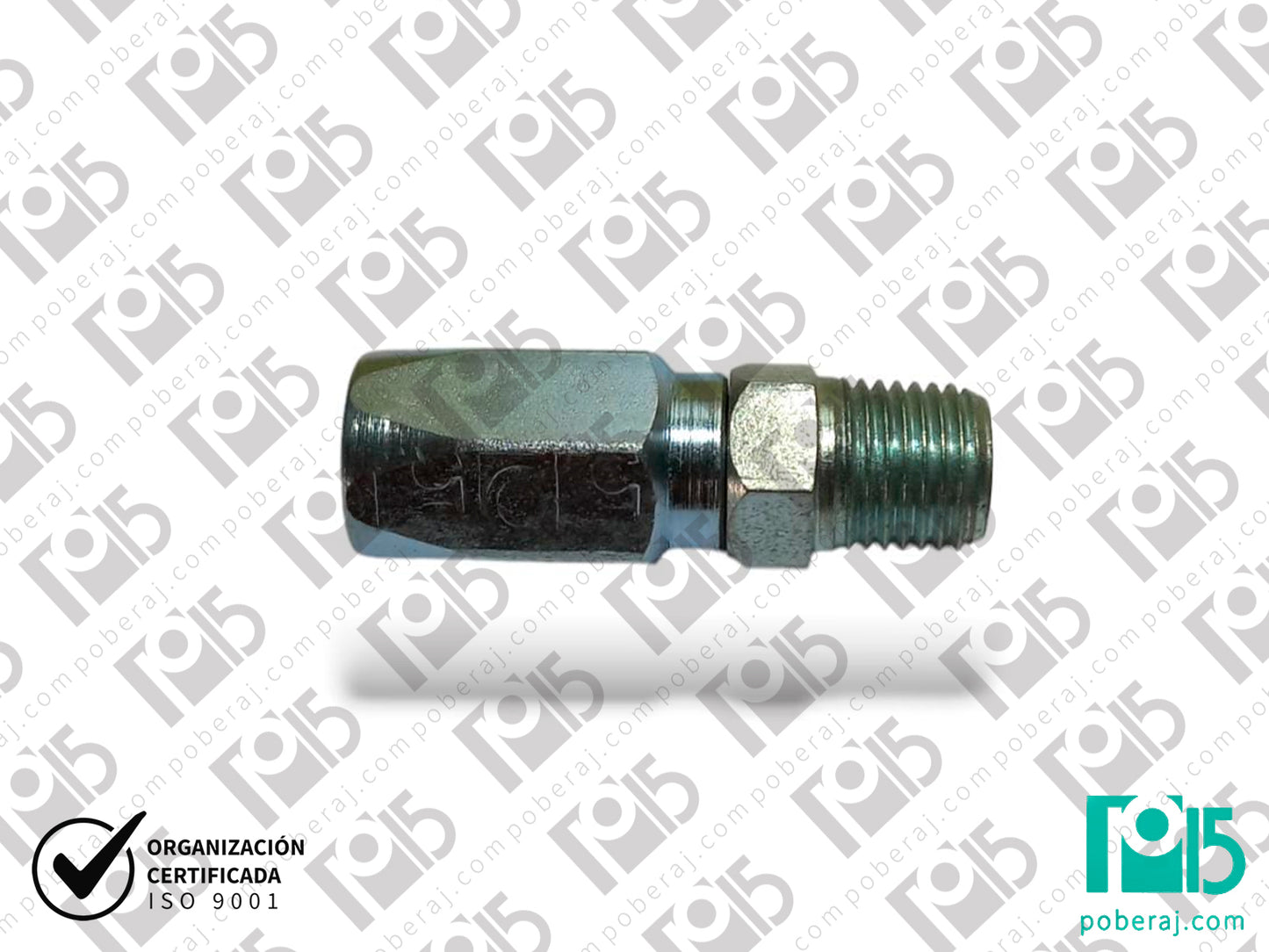C5101 Macho fijo rosca NPT SAE 100 R5