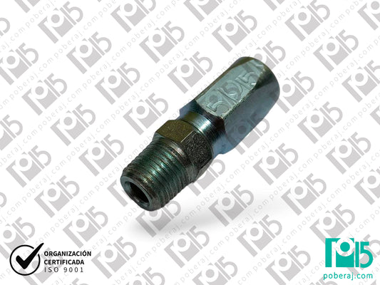 C5101 Macho fijo rosca NPT SAE 100 R5