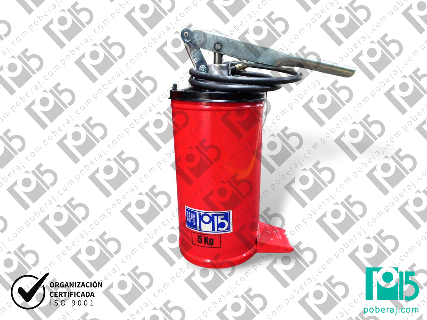 E043 Bomba P/Engrase a Palanca (Capacidad 5 Kg.)