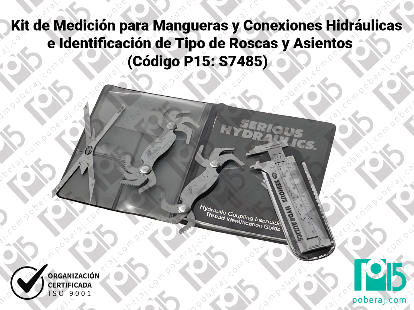 W- Identificación Tipo de ROSCAS y ASIENTOS: BSPP arandela hembra