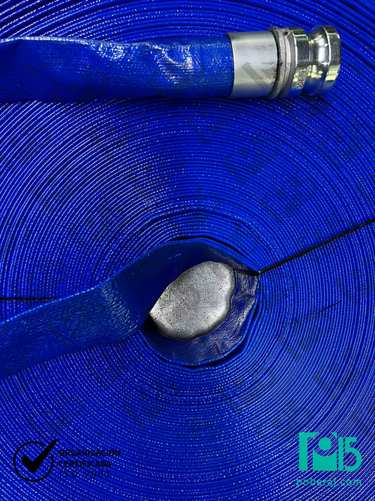 Manguera Industrial Manga plana para descarga de agua Codigo M025