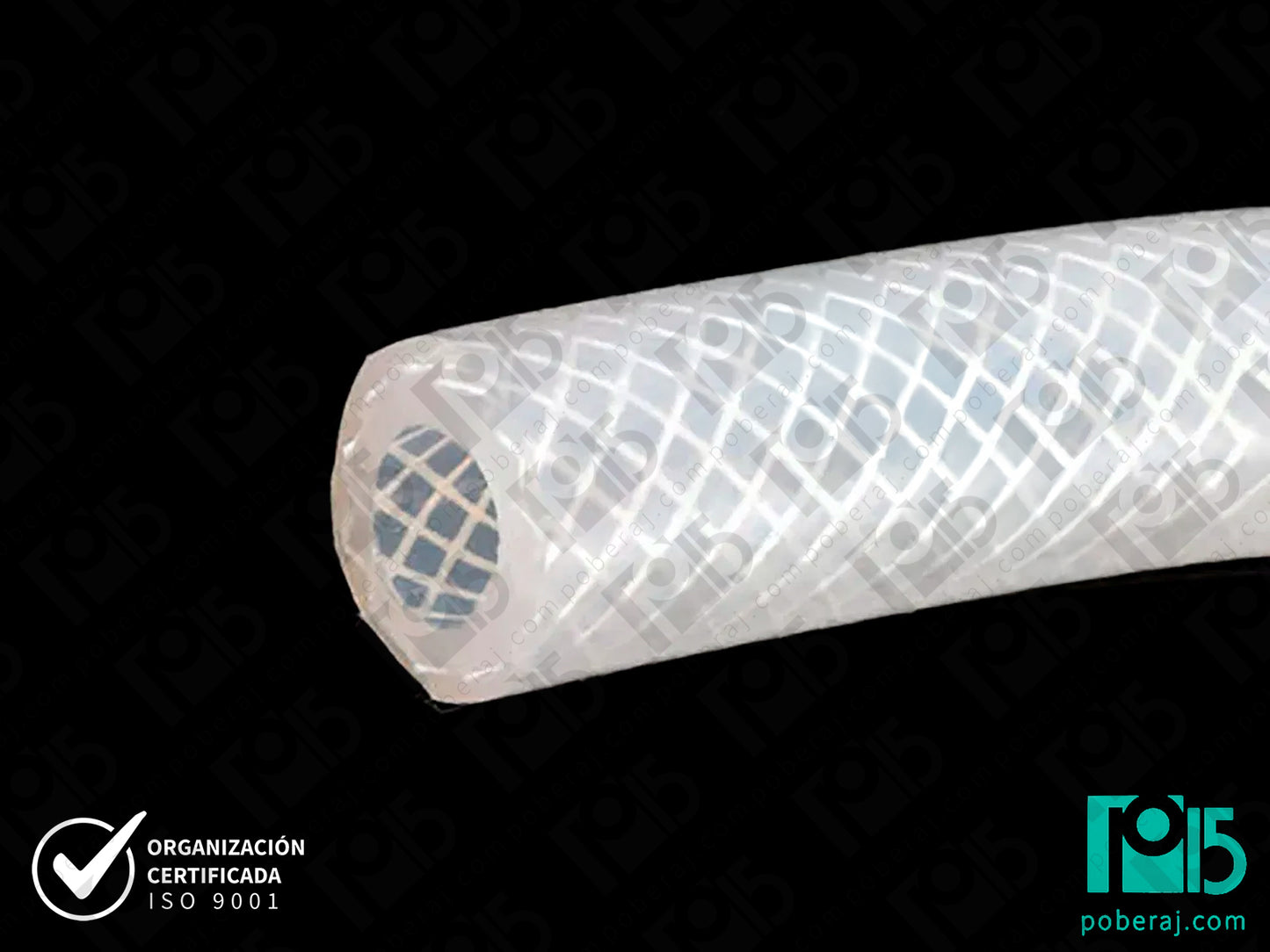 Manguera de Silicona Mallada Farmacéutica