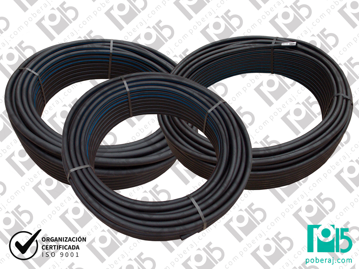 Manguera de Polietileno Negro PEAD K2.5 K4 K6 K10