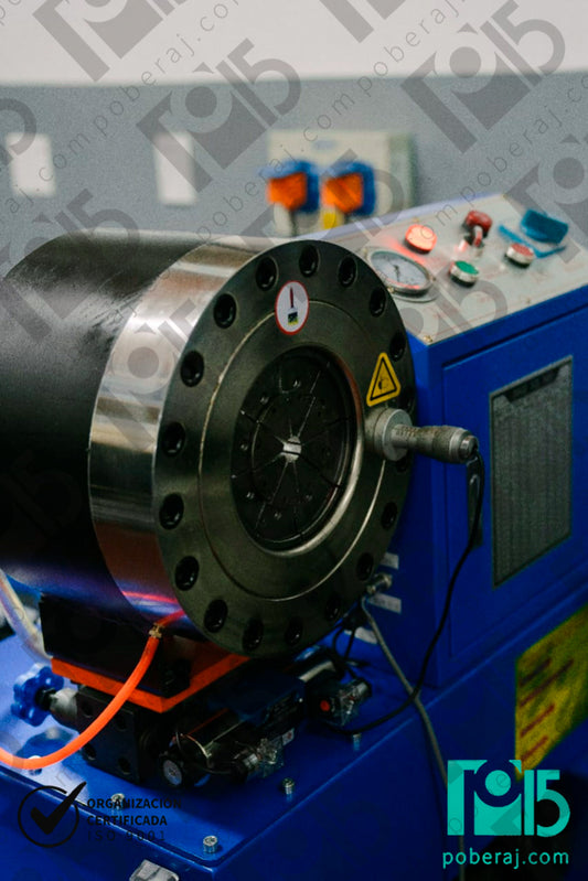 Maquina Prensadora de Mangueras Hidráulicas e Industriales de 1/4 a 2"