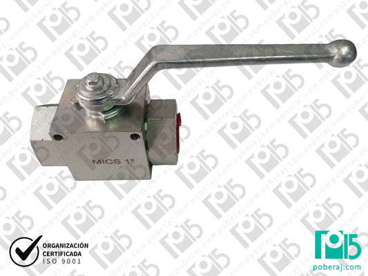 S781C Válvulas esféricas 1/4 vuelta para alta presión