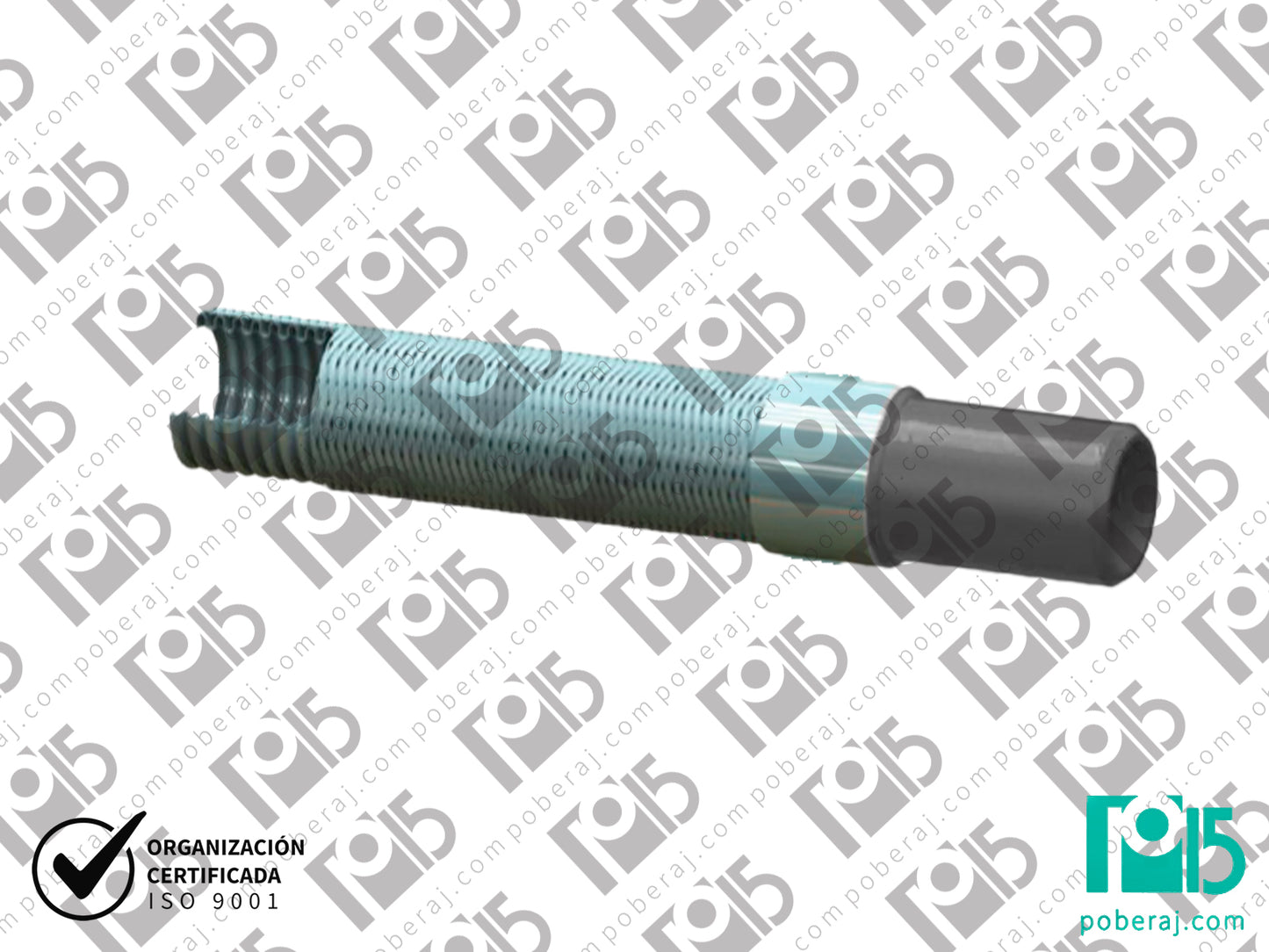 Terminal Tubo para Soldar para Manguera Caño Flexible Acero Inoxidable