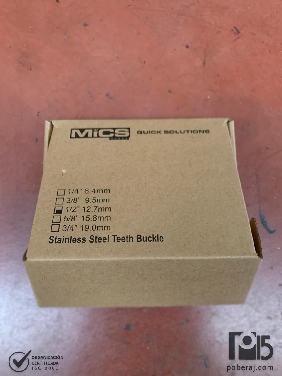 B804 Hebillas en Acero Inoxidable MICS