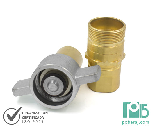 Acople Hidráulico Tipo Mariposa Codigo A078