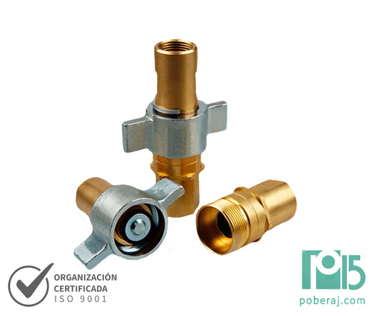 Acople Hidráulico Mariposa Servicio Pesado Código A078C