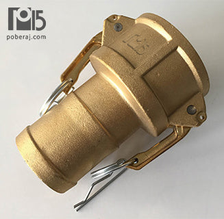 Acoples Rápidos a Levas Camlock (Bronce) Codigo A633