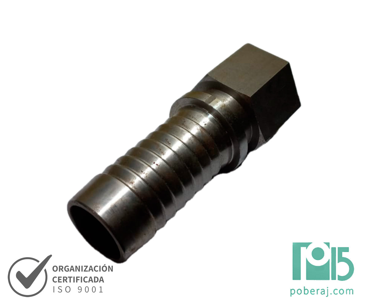 B780 Racord tipo Boss de acero ciego