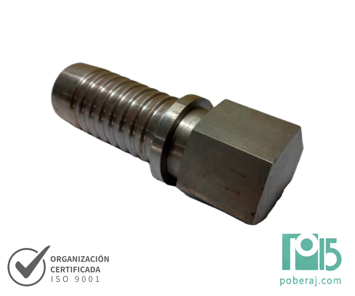 B780 Racord tipo Boss de acero ciego
