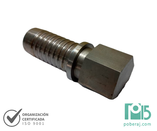 B780 Racord tipo Boss de acero ciego