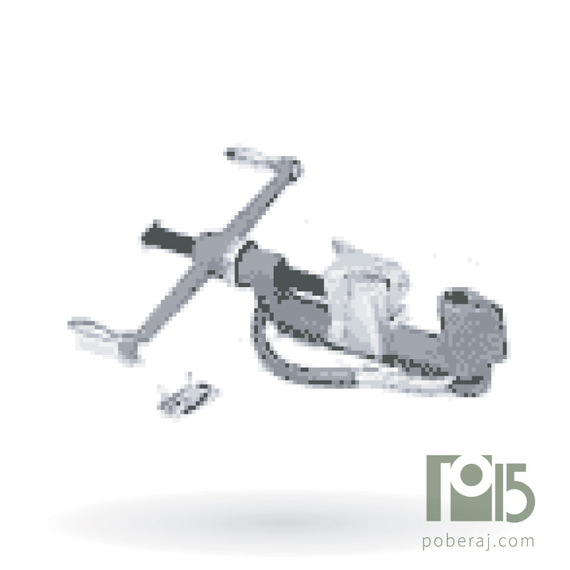 HERRAMIENTA ZUNCHADORA para FLEJES y HEBILLAS de ACERO INOXIDABLE B815 Herramienta Nacional
