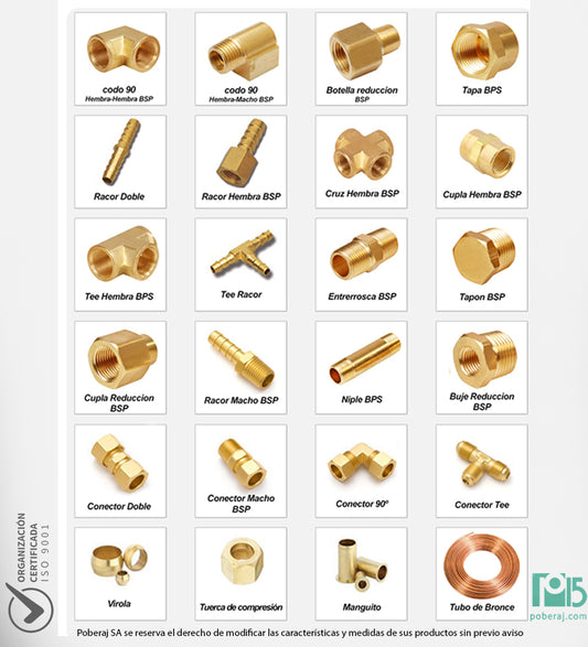 D0546 Tee Rosca Macho UNF Asiento JIC 37º a Rosca Macho UNF Asiento JIC 37º a Rosca Macho NPTF (Bronce)