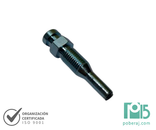 C1196 Conexion Reutilizable Hidraulica Industrial para Manguera Espiga Reusable R1 Hembra Giratoria Asiento JIC para Prensado y para Tuerca Alambre