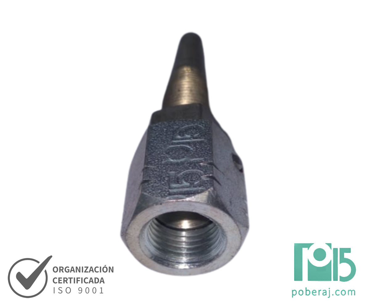 C2196 Espiga Reutilizable R2 Hembra Giratoria Asiento JIC para Tuerca Prensada y para Tuerca Alambre