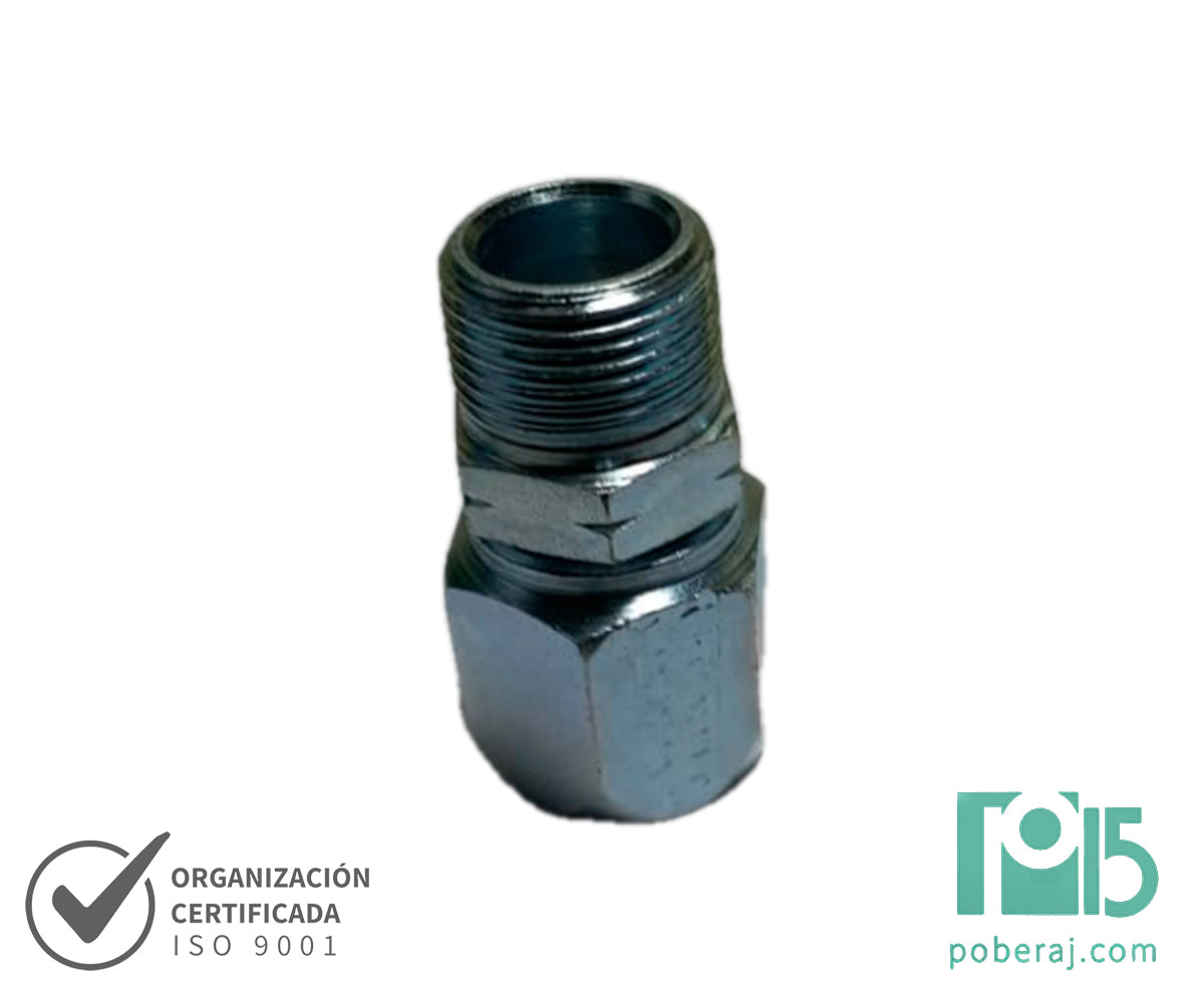 C3101 Macho fijo rosca NPT SAE 100 R3
