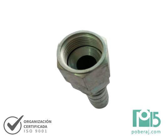 RACORD p/Prensar R12/R13/R15 HG Rosca UNF As.HEM.JIC 37 CODIGO C9605