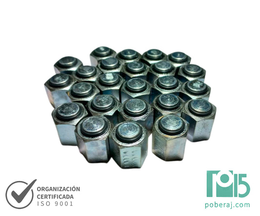 D0524 Tapa y Tapón Rosca UNF AS.JIC 37