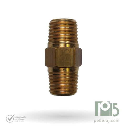D0550 Entrerrosca BSPT y NPT (Bronce)