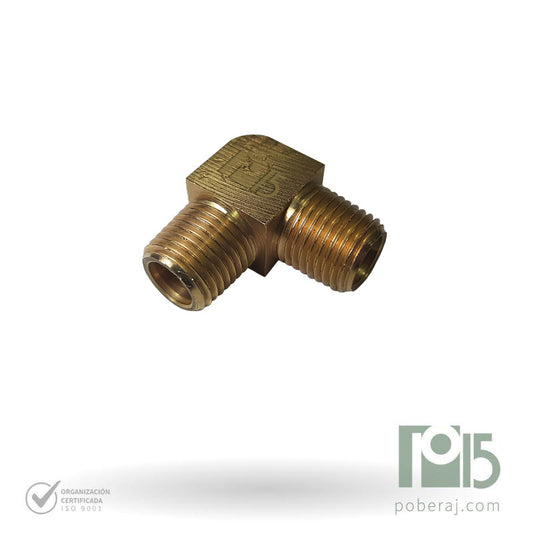 D0559 Codo 90 Macho BSPT a Macho BSPT (Bronce)